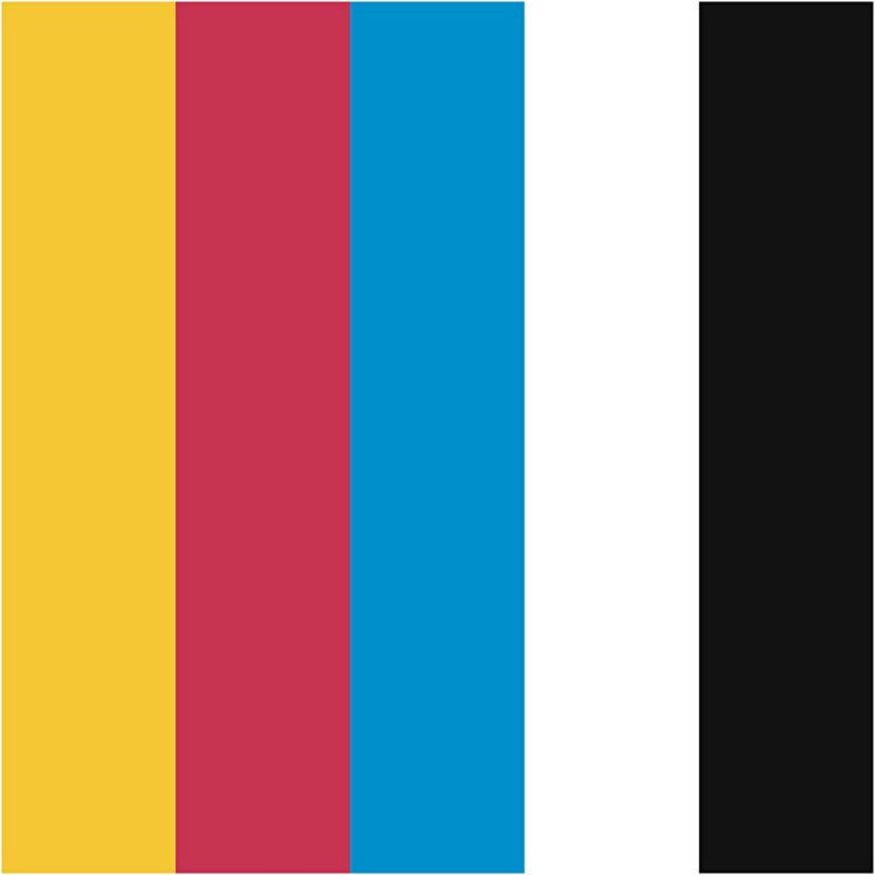 Creall Studio Akrylmaling, ass. farver, 5x120 ml/ 1 pk.