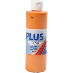 Plus Color Hobbymaling, pumpkin, 250 ml/ 1 fl.