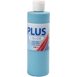 Plus Color Hobbymaling, turkis, 250 ml/ 1 fl.