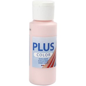 Plus Color Hobbymaling, soft pink, 60 ml/ 1 fl.