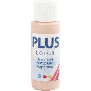 Plus Color Hobbymaling, fersken, 60 ml/ 1 fl.