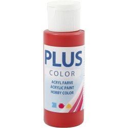 Plus Color Hobbymaling, juler&oslash;d, 60 ml/ 1 fl.
