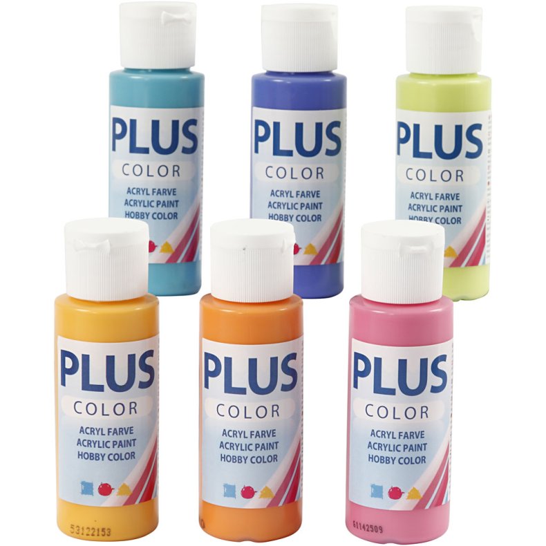 Plus Color Hobbymaling, colorful