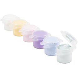 Plus Color Hobbymaling, pastelfarver, 6x5 ml/ 1 pk.