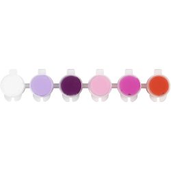 Plus Color Hobbymaling, lilla/pink harmoni, 6x5 ml/ 1 pk.