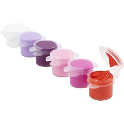 Plus Color Hobbymaling, lilla/pink harmoni, 6x5 ml/ 1 pk.