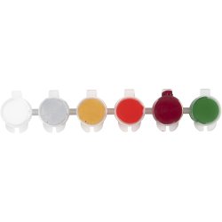 Plus Color Hobbymaling, julefarver, 6x5 ml/ 1 pk.