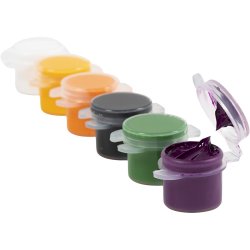 Plus Color Hobbymaling, halloweenfarver, 6x5 ml/ 1 pk.