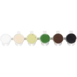 Plus Color Hobbymaling, natur, 6x5 ml/ 1 pk.