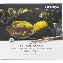 Lyra Rembrandt akvarel farveblyanter, ass. farver, 24 stk./ 1 pk.