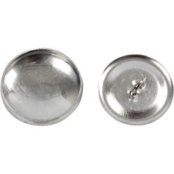 Overtr&aelig;ksknapper, diam. 22 mm, 12 stk./ 1 pk.