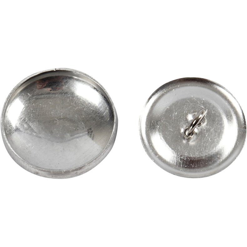 Overtr&aelig;ksknapper, diam. 22 mm, 12 stk./ 1 pk.