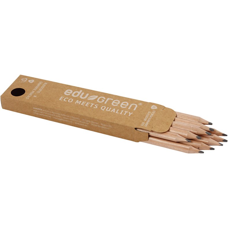 Edugreen Kraftige Blyanter, B, 10 stk./ 1 pk.