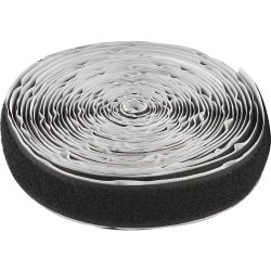 Burreb&aring;nd, selvkl&aelig;bende, B: 20 mm, sort, 5 m/ 1 rl.