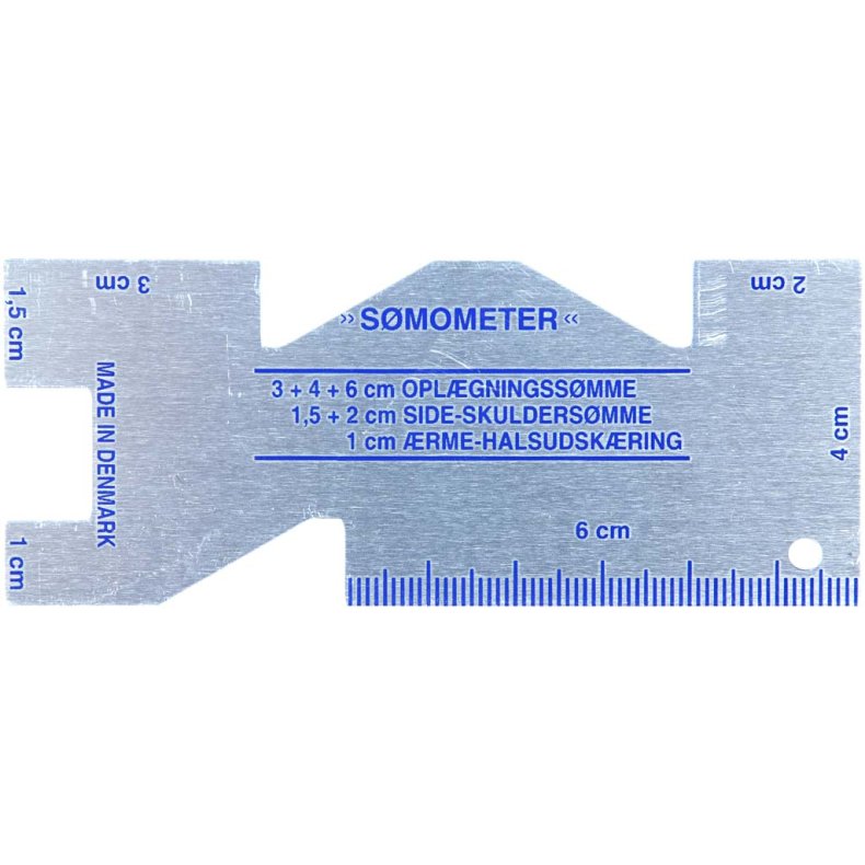 S&oslash;mometer, 1 stk.