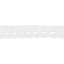 Blonde, B: 10 mm, hvid, 10 m/ 1 rl.