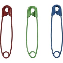 Sikkerhedsn&aring;le, L: 34 mm, tykkelse 0,8-1,00 mm, 10x100 stk./ 1 pk.