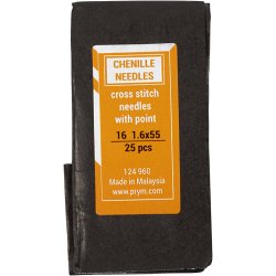 Broderin&aring;l, 25 stk./ 1 pk.