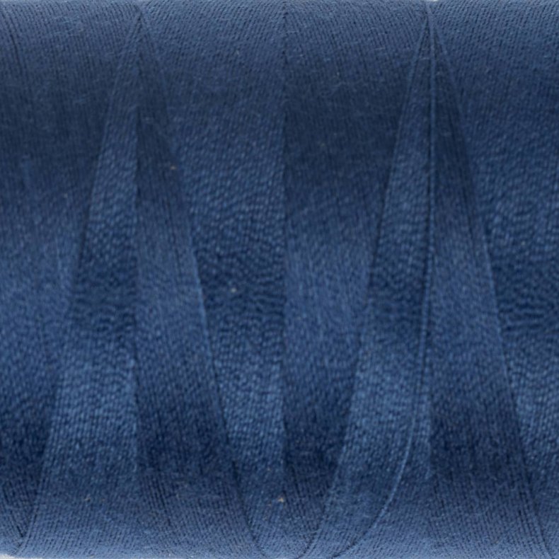 Sytr&aring;d, polyester, bl&aring;, 1000 m/ 1 rl.