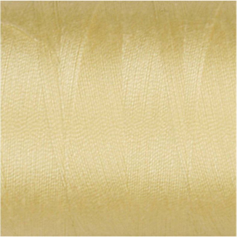 Polyester Sytr&aring;d, gul, 1000 m/ 1 rl.