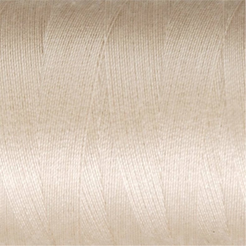 Polyester Sytr&aring;d, beige, 1000 m/ 1 rl.