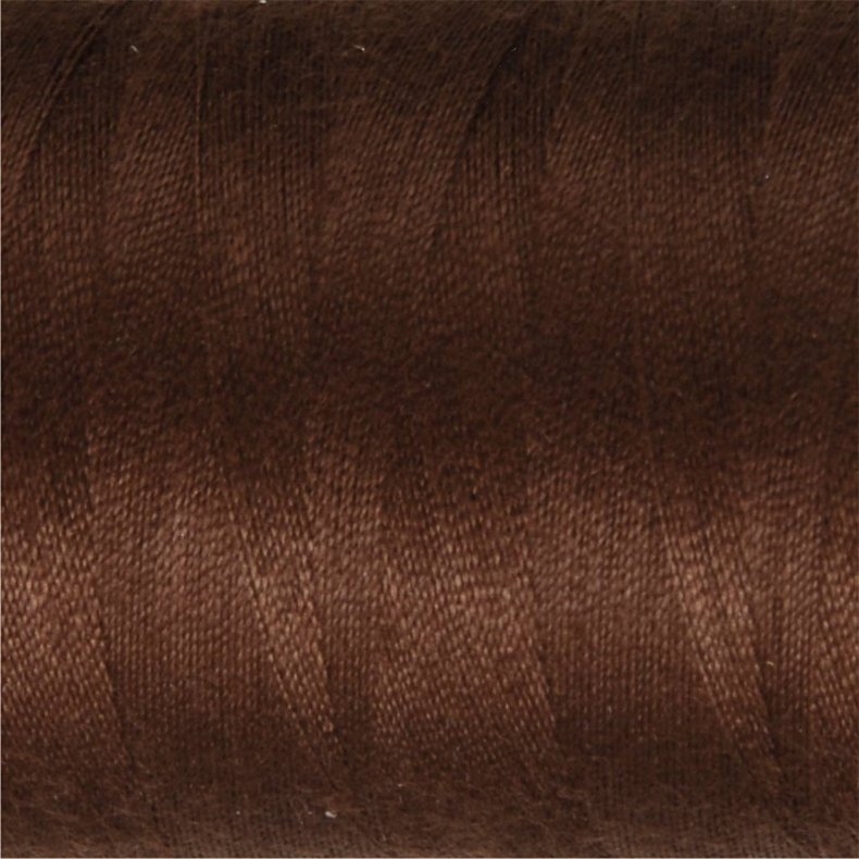 Sytr&aring;d, polyester, brun, 1000 m/ 1 rl.