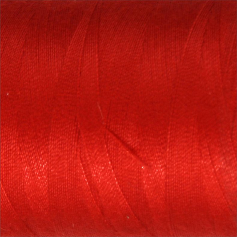 Sytr&aring;d, polyester, r&oslash;d, 1000 m/ 1 rl.