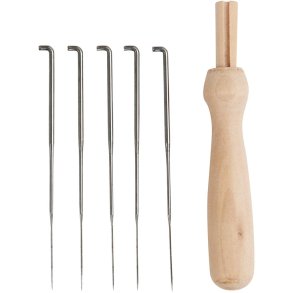 Filtenåleholder, L: 9 cm, 1 sæt