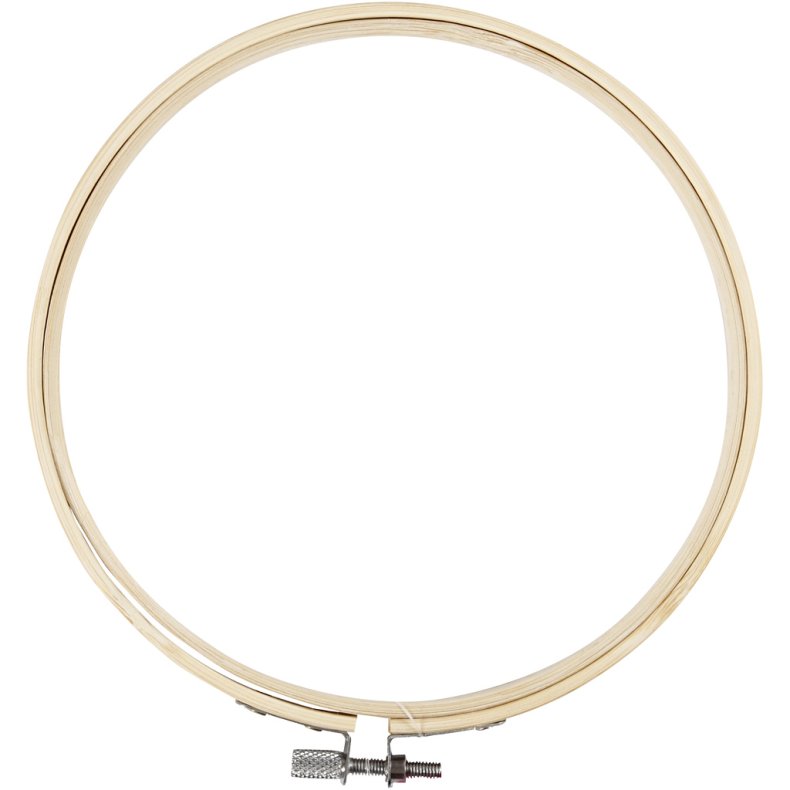 Broderiramme, diam. 15 cm, 1 stk.