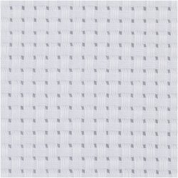 Aidastof, str. 50x50 cm, 35 tern pr. 10 cm, hvid, 1 stk.