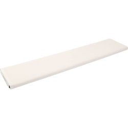 Aidastof, B: 60 cm, 24 tern pr. 10 cm, hvid, 3 m/ 1 pk.