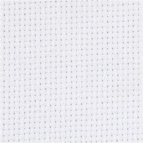 Aidastof, B: 150 cm, 70 tern pr. 10 cm, hvid, 3 m/ 1 stk.