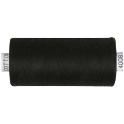 Sytr&aring;d, sort, 1000 m/ 1 rl.