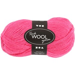 Str&oslash;mpegarn, L: 200 M, pink, 50 g/ 1 ngl.