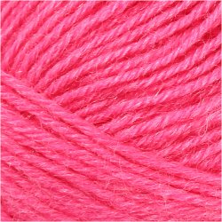 Str&oslash;mpegarn, L: 200 M, pink, 50 g/ 1 ngl.