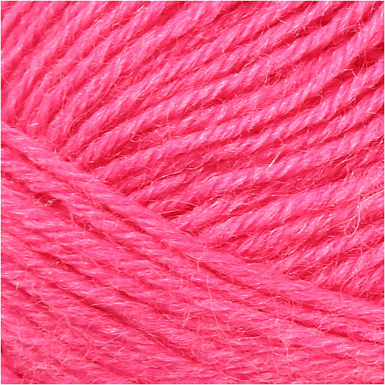 Str&oslash;mpegarn, L: 200 M, pink, 50 g/ 1 ngl.
