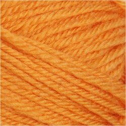 Babygarn, L: 172 M, orange, 50 g/ 1 ngl.