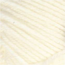 Babygarn, L: 172 M, creme, 50 g/ 1 ngl.