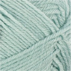 Babygarn, L: 172 M, sart gr&oslash;n, 50 g/ 1 ngl.