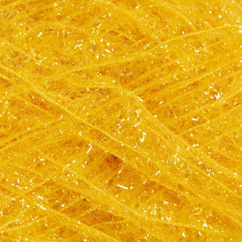 Scrubbygarn, L: 90 M, gul, 50 g/ 1 ngl.