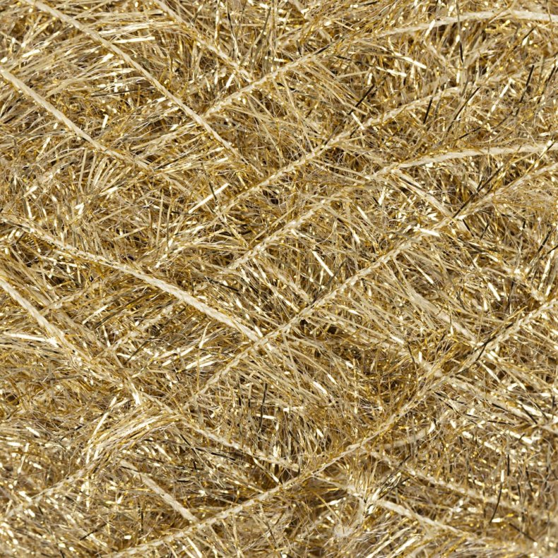 Scrubbygarn, L: 90 M, guld, 50 g/ 1 ngl.