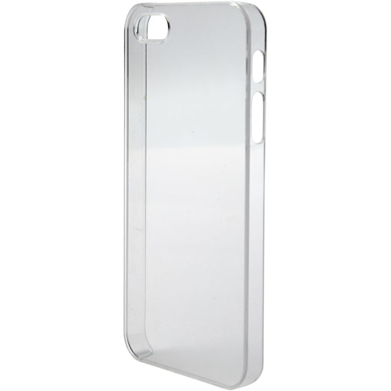 Mobilcover, nr. 5/5S, str. 6x12,5 cm, tykkelse 10 mm, transparent, 1 stk.