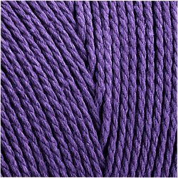 Knyttegarn, L: 315 M, tykkelse 1 mm, Tynd kvalitet 12/12, violet, 220 g/ 1 ngl.