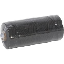 Knyttegarn, L: 315 M, tykkelse 1 mm, Tynd kvalitet 12/12, sort, 220 g/ 1 ngl.