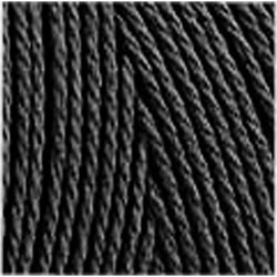 Knyttegarn, L: 315 M, tykkelse 1 mm, Tynd kvalitet 12/12, sort, 220 g/ 1 ngl.