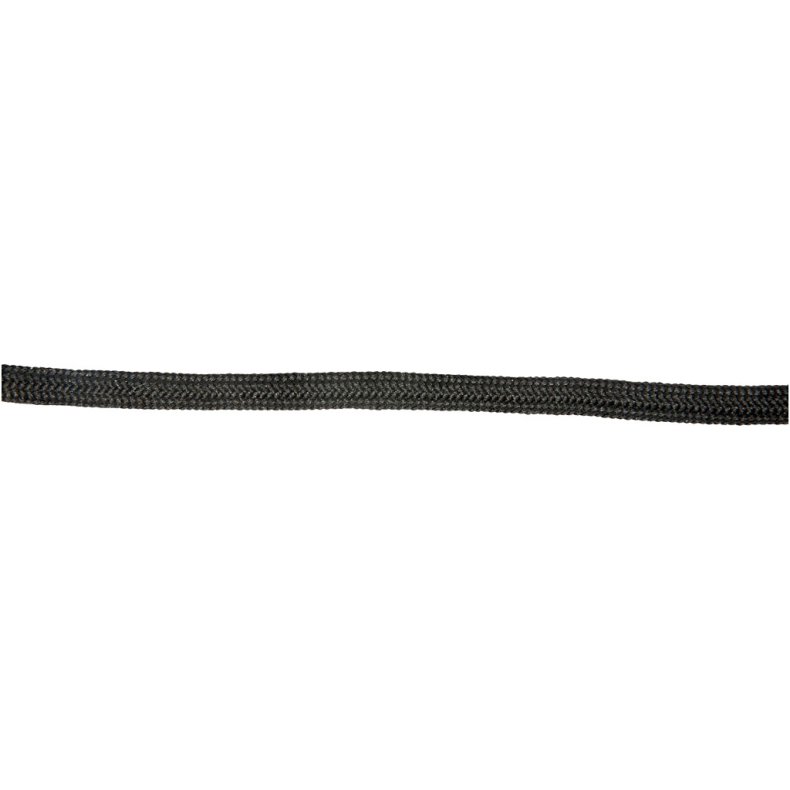 Knyttesnor, tykkelse 4 mm, sort, 40 m/ 1 rl.