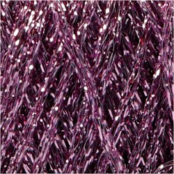 Lurex Garn, L: 160 m, lilla, 25 g/ 1 ngl.