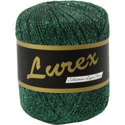 Lurex Garn, L: 160 M, gr&oslash;n, 25 g/ 1 ngl.