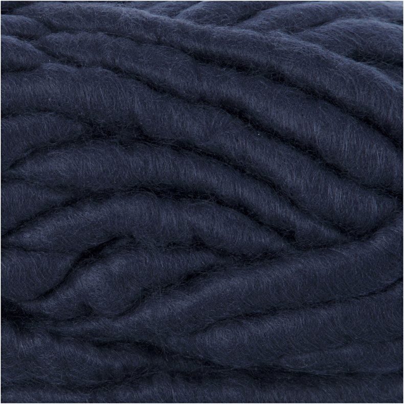 XL K&aelig;mpegarn af Polyacryl, L: 17 M, str. manga, m&oslash;rk bl&aring;, 200 g/ 1 ngl.