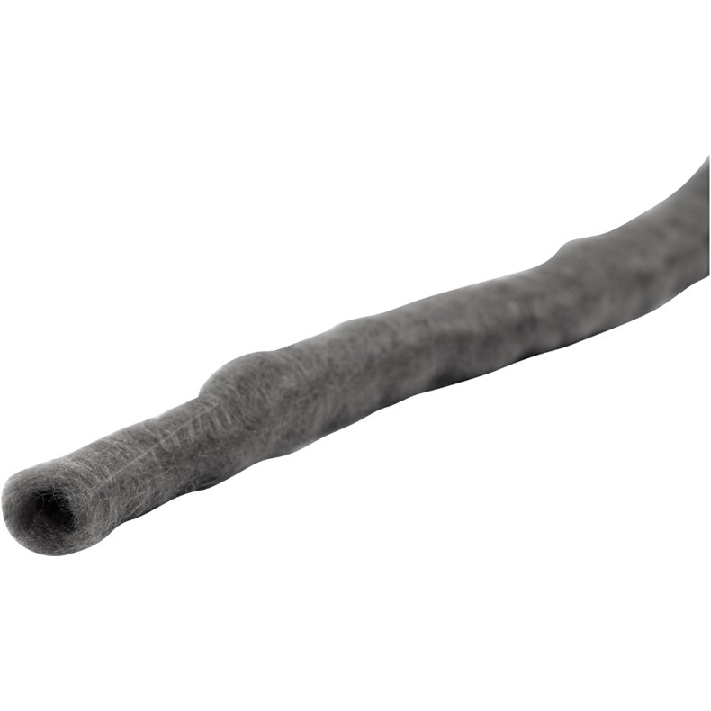 XL K&aelig;mpegarn af Polyacryl, L: 17 M, str. manga, gr&aring;, 200 g/ 1 ngl.